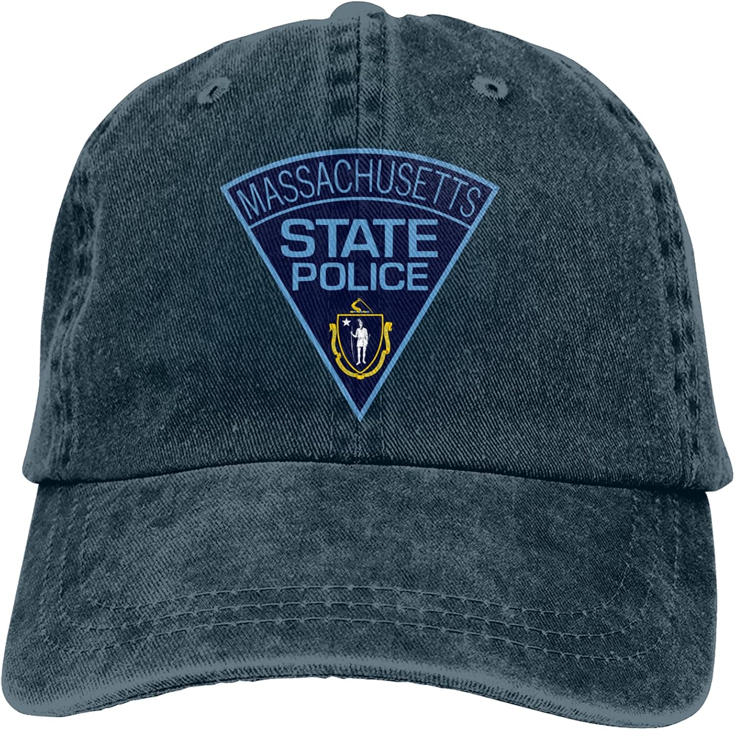 Massachusetts State Police Mens and Womens Denim Hat Available in All