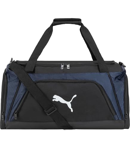 Amazon.com | Reebok Malden Travel Bag, One Size, Black/White, One