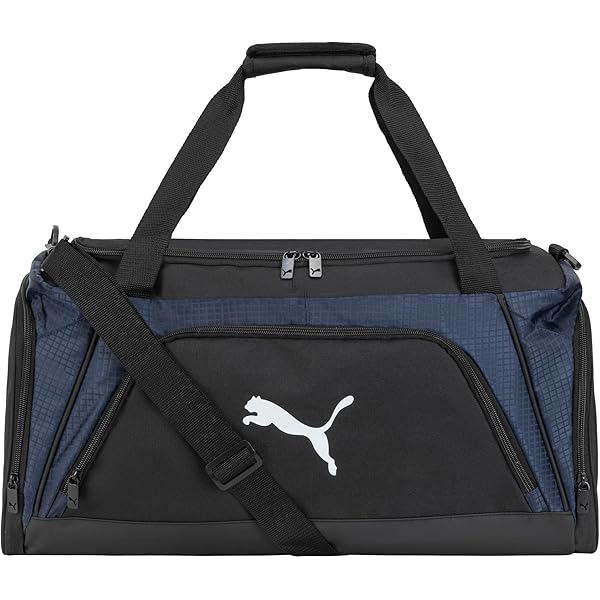 Amazon.com: PUMA Form Factor Duffel Bag, Blue/Black, OS: Clothing