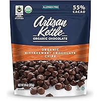 Artisan Kettle Organic Chips, Bittersweet Chocolate, 10 Ounce (Pack of 6)