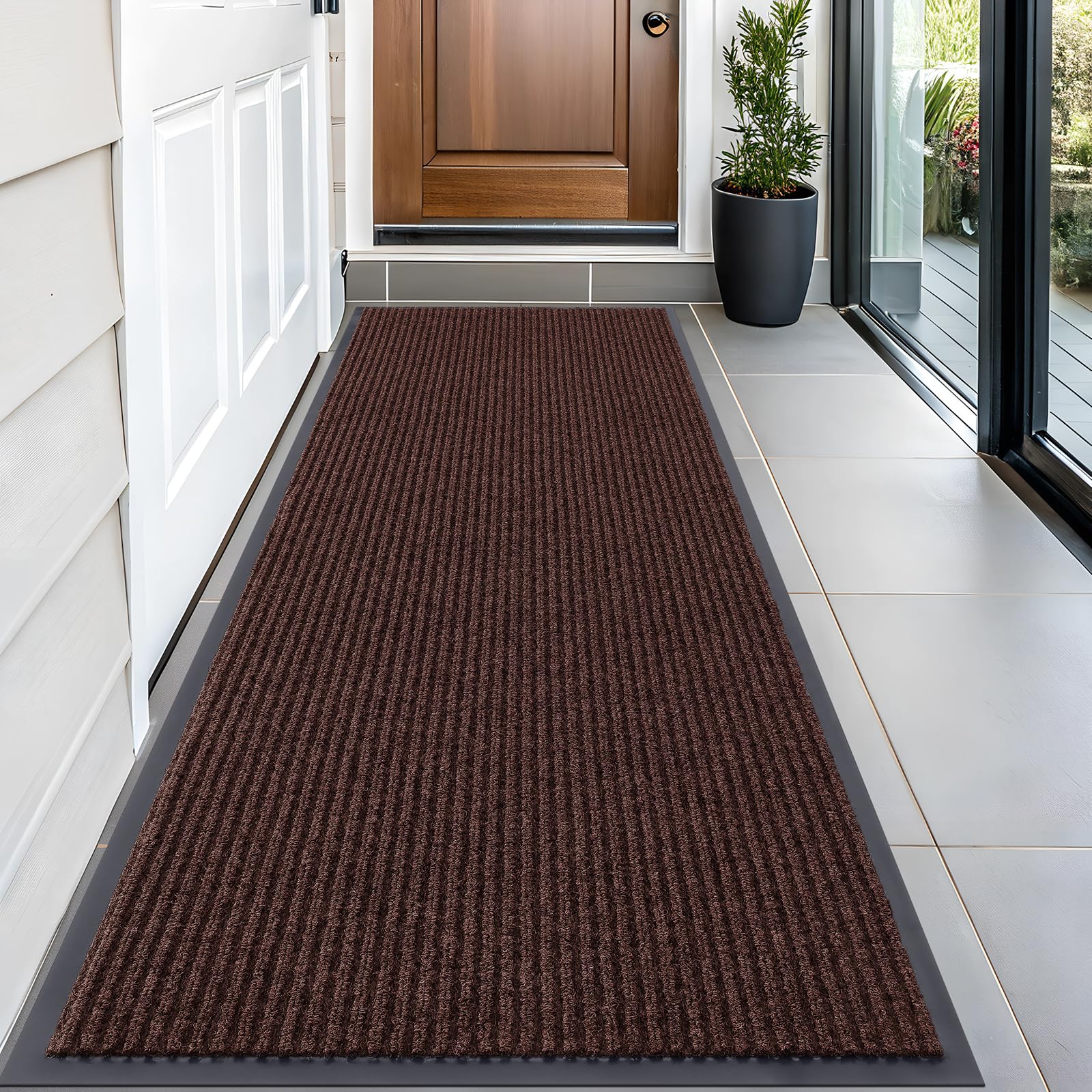 OLANLY Front Door Mat Indoor Outdoor