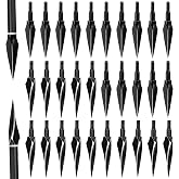 SERfawnCH Traditional Broadheads 30 Pack, Arrow Heads 125 Grain | Practice Arrow Tips for Compound &amp; Recurve Bows, Hunting &amp; Target Archery&zwnj;
