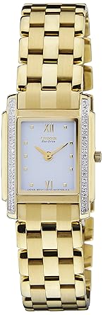 Citizen Analog Gold Dial Womens Watch - ER0202-53P