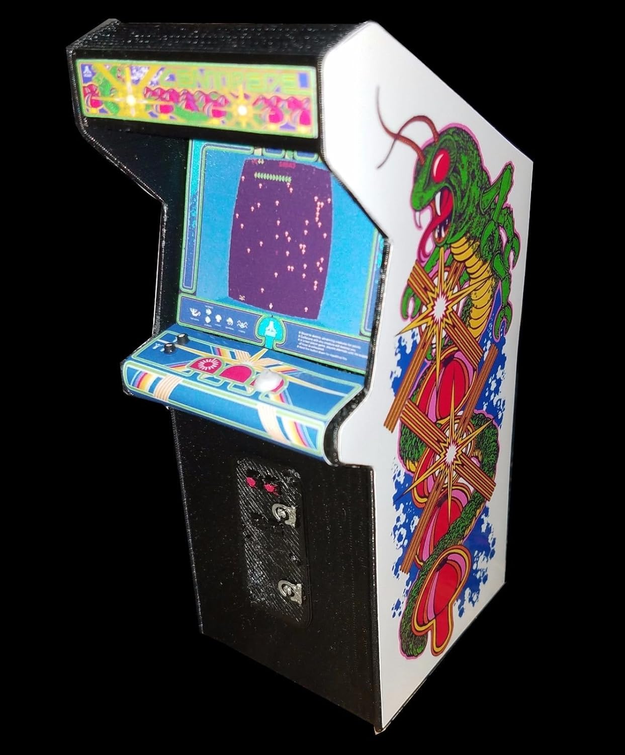 Mini Centipede Arcade Collectible 5.4 Inch Display