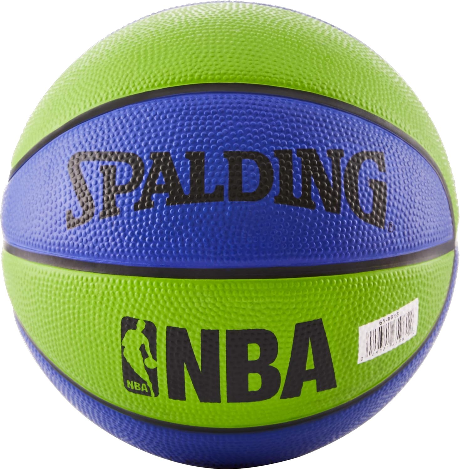 Spalding NBA Mini Rubber Outdoor Basketball, Blue/Green : Sports & Outdoors