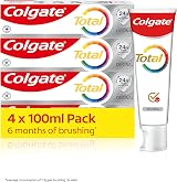 Colgate Total Original Toothpaste 4x100ml Dual Zinc 24h Protection