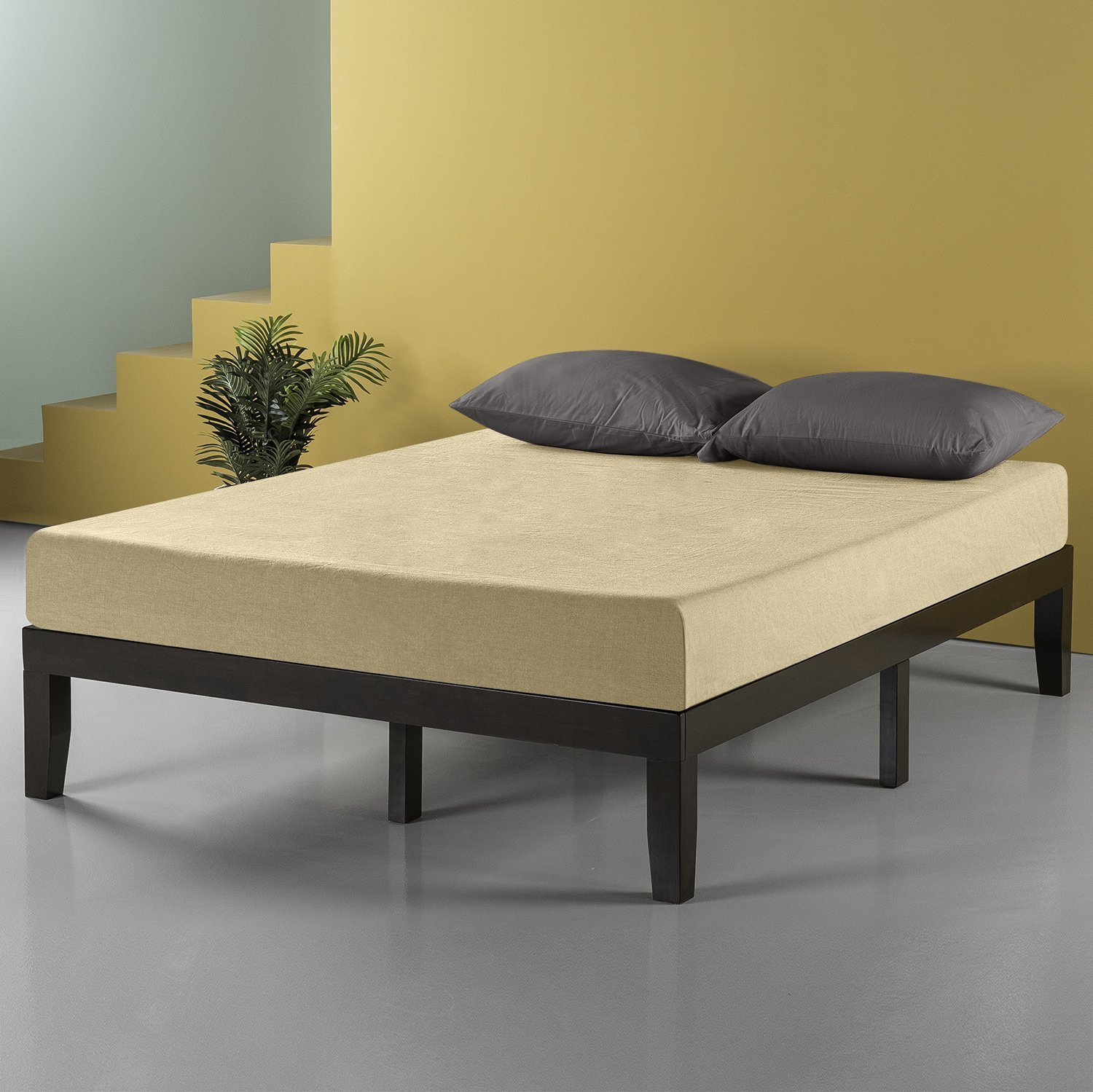 Best Wood And Rattan Double Bed Headboard