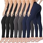 VALANDY Creamlush High Waisted Leggings for Women Full Length &amp; Capri | Buttery Soft, Stretchy, Tummy Control, Opaque, Slimming Fit, Plus-Size Fit, Moves Freely, Workout Yoga Running Lounge Pants