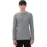 Billy Reid Men's Mini Waffle Crew Sweater