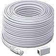 Swann Security Cat5 Ethernet Cable, NVR Extension Cord for PoE Camera, 200 Ft/60M, SWNHD-60MCAT5E