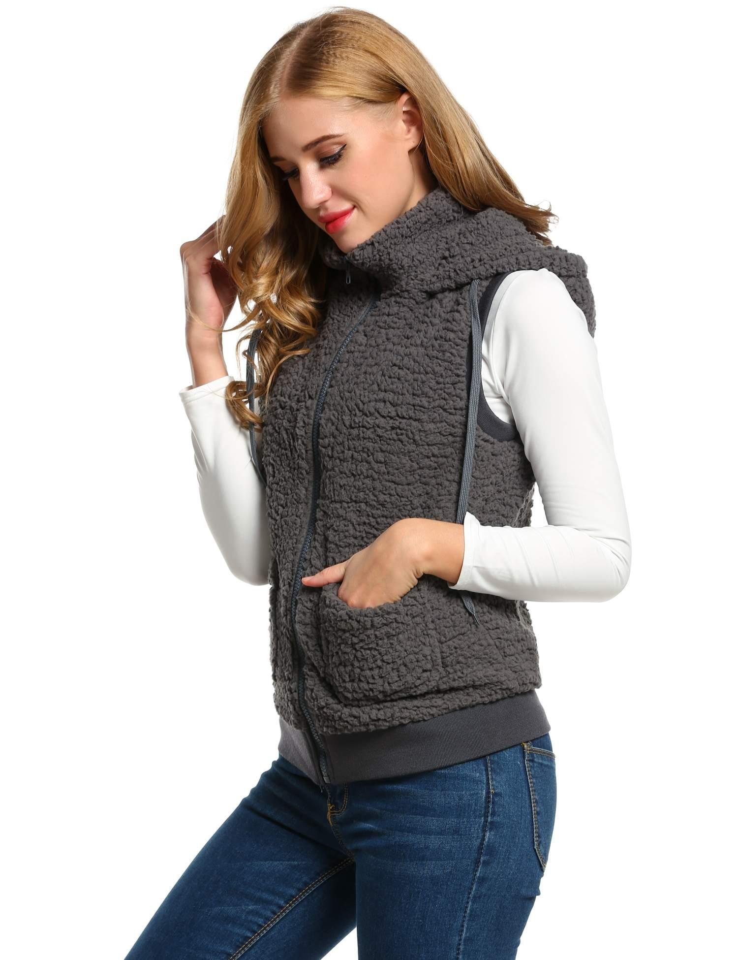 Zeagoo Women\'s Springs Padded Down Vest Bodywarmer Showomen