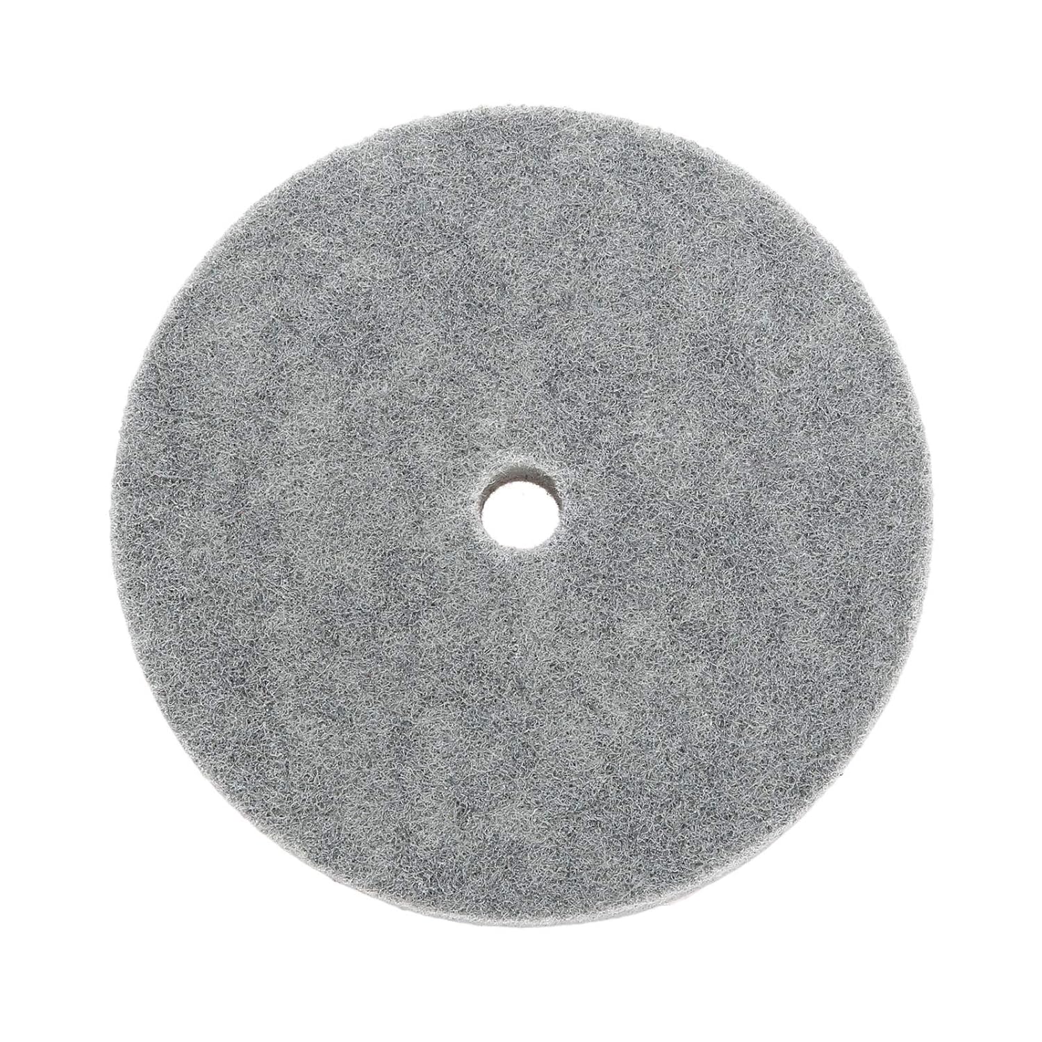 1PC Polishing Wheel Nylon Fiber Buffing Wheel Non-woven Unitized Wheel for Metal Aluminum Stainless Tools 5P 180#, 150MM - Image 3