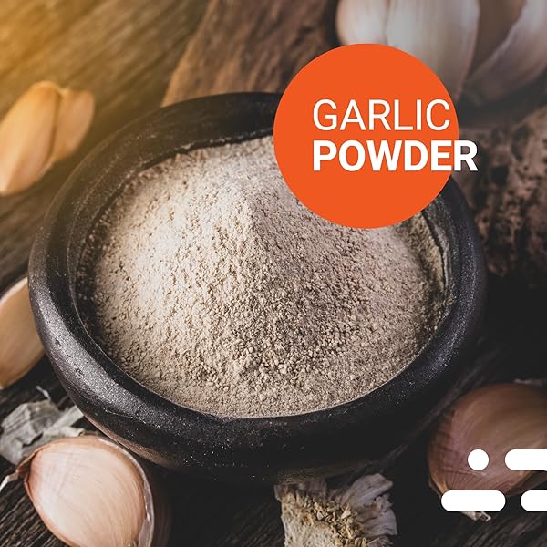 MYKOOK GARLIC POWDER SEASONING, 10 OZ, NATURAL GARLIC POWDER FOR COOKING, BAKING, MARINADES (10 OZ)