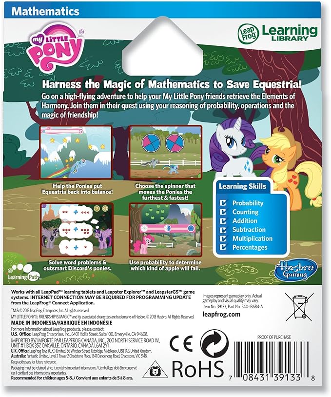 leapfrog my little pony