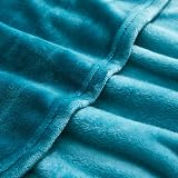 Moonlight20015 Fleece Throw Blanket 400 GSM Teal 130x150 cm view 9