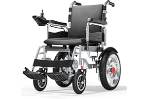 Electric Wheelchair, Adjustable Seat and Backrest, 15 km/h Max Speed