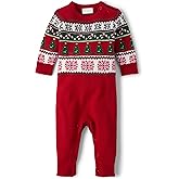 The Children's Place unisex-baby And Newborn Knit Fairsile Romper
