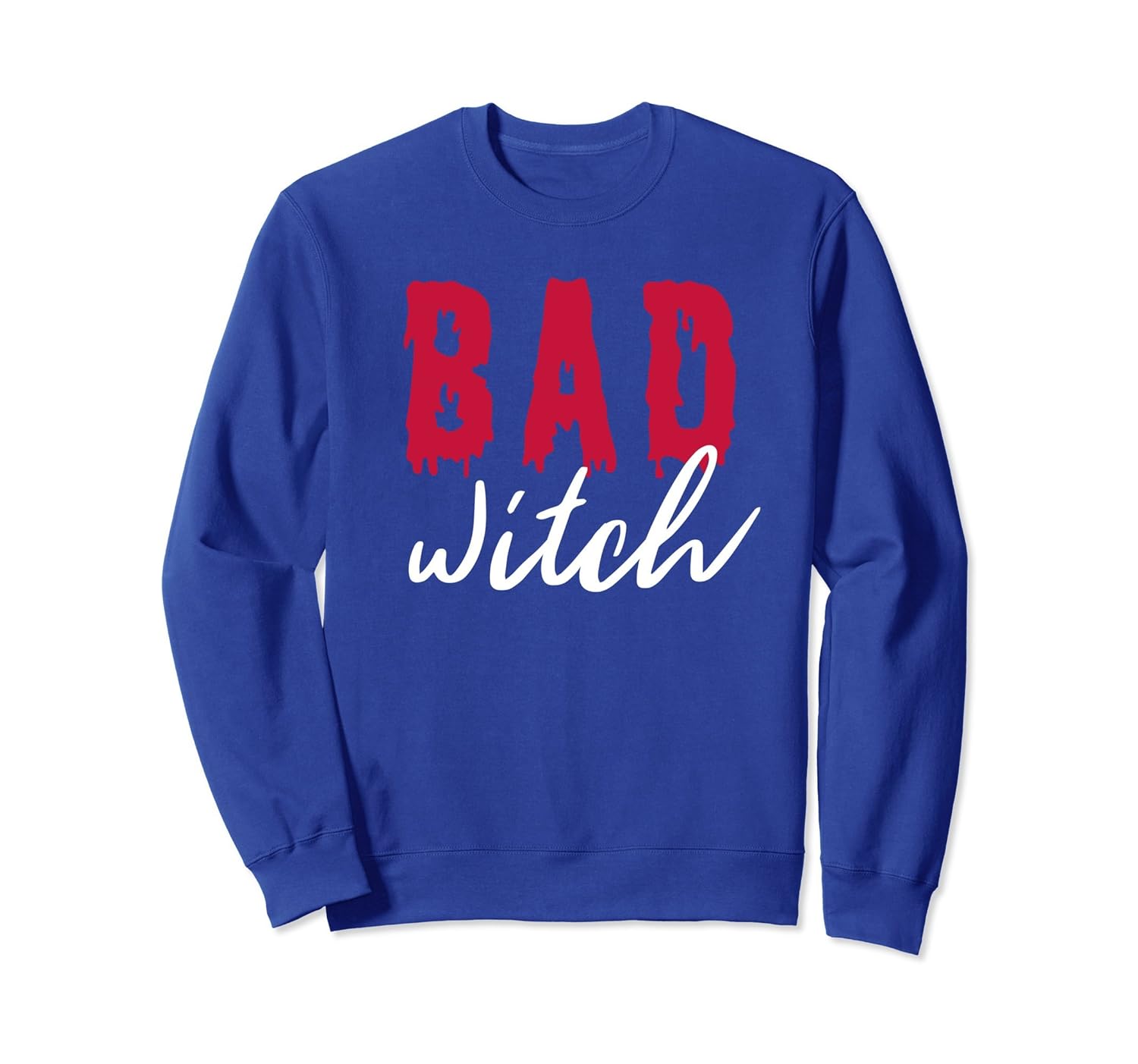 Funny Bad Witch Halloween Sweatshirt Men Women Kids-Rose