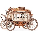 ROKR 3D Wooden Puzzles for Adults, 3D Puzzle Music Box, Model Car STEM Kits, Models for Adults to Build, Valentines Day/Birth