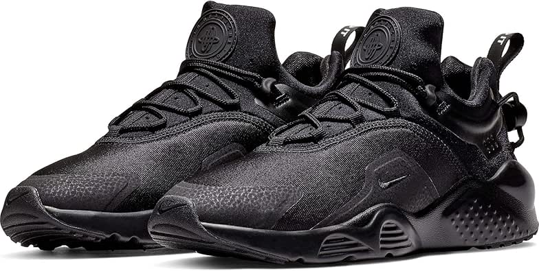 Amazon.com: Nike Women's Air Huarache City Move Fashion Shoe, Black/Black/White, Size 10: Shoes