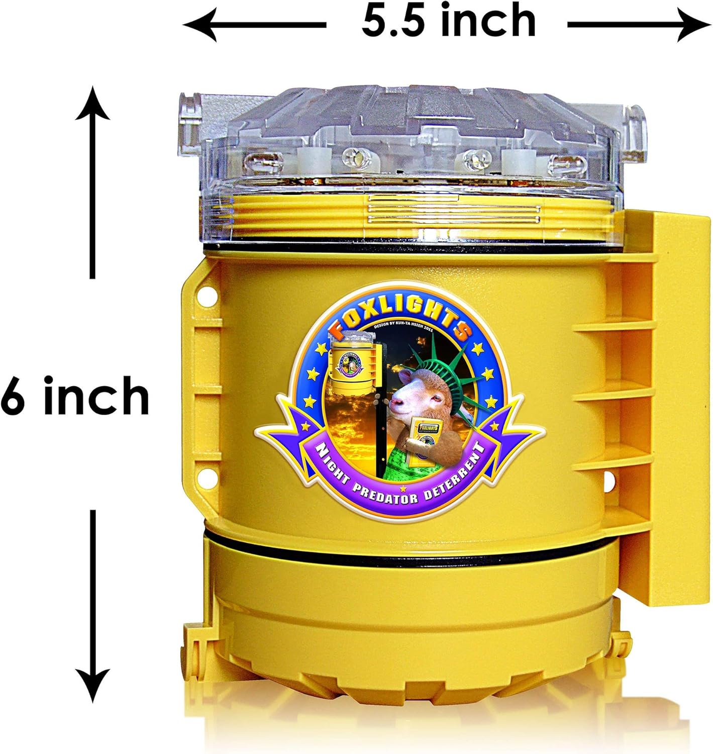 Foxlights Night Predator Deterrent Predator Control Light Protect Flocks Amp Crops 1 Unit Flashes 360 Degrees Scares Away Amp Alarms Wildlife