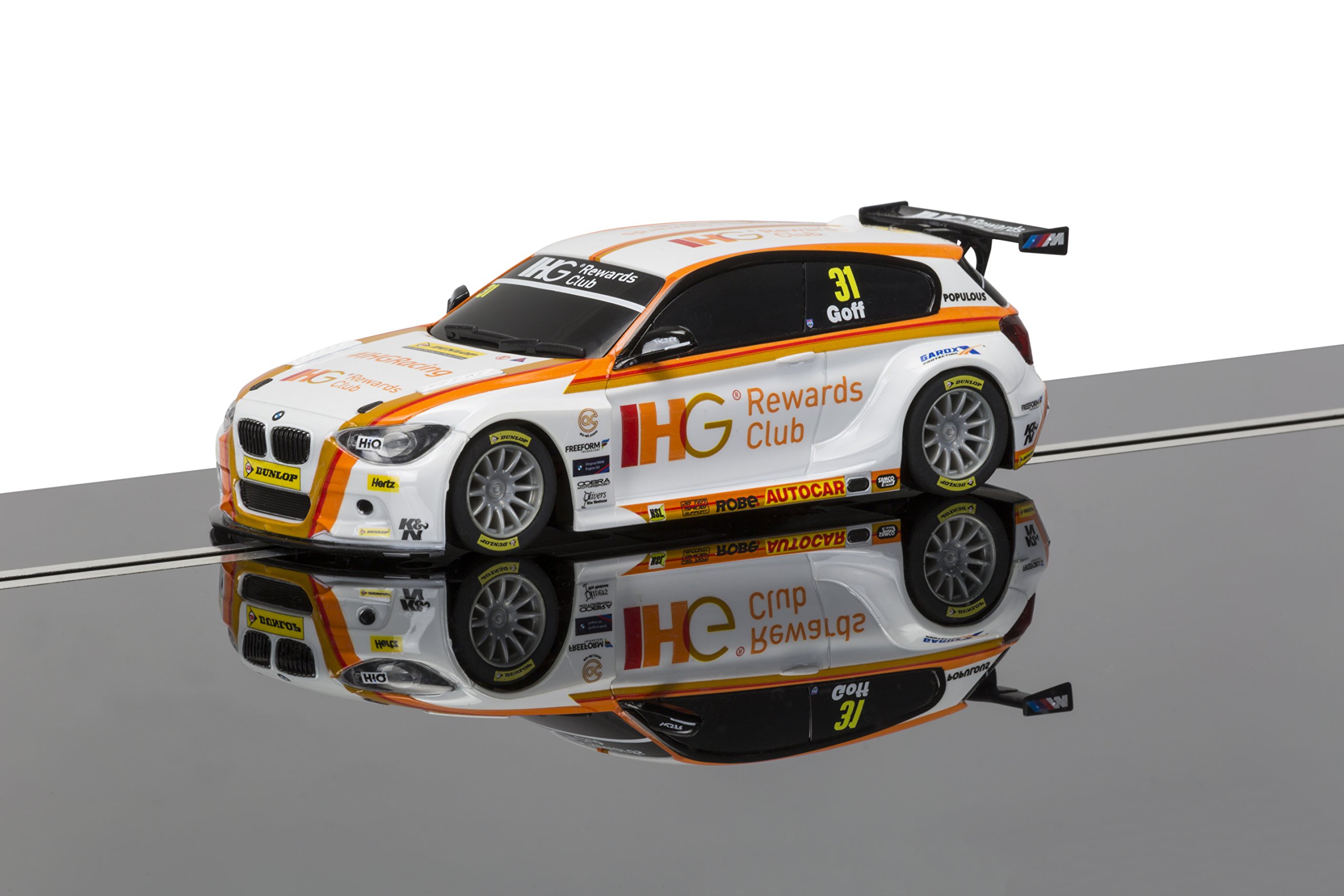 Scalextric C1372 BTCC Touring Car Battle Racing Playset, MultiColour