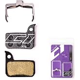 Brake Pads Compatible with SRAM Small Asymmetric Monoblock Caliper 1 Pair | Cycle1st P75, Semi Metallic, SRAM Red Force S-900 Aero, Level TLM ULT, HydroR 2-piece caliper, road gravel MTB