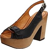 Amazon.com | nicole Women's Archer Slingback Sandal | Platforms & Wedges