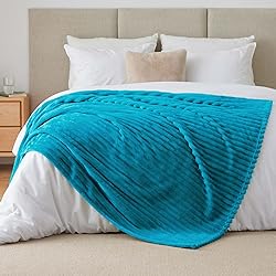 BEDELITE Fleece Throw Blanket for Couch - 300GSM