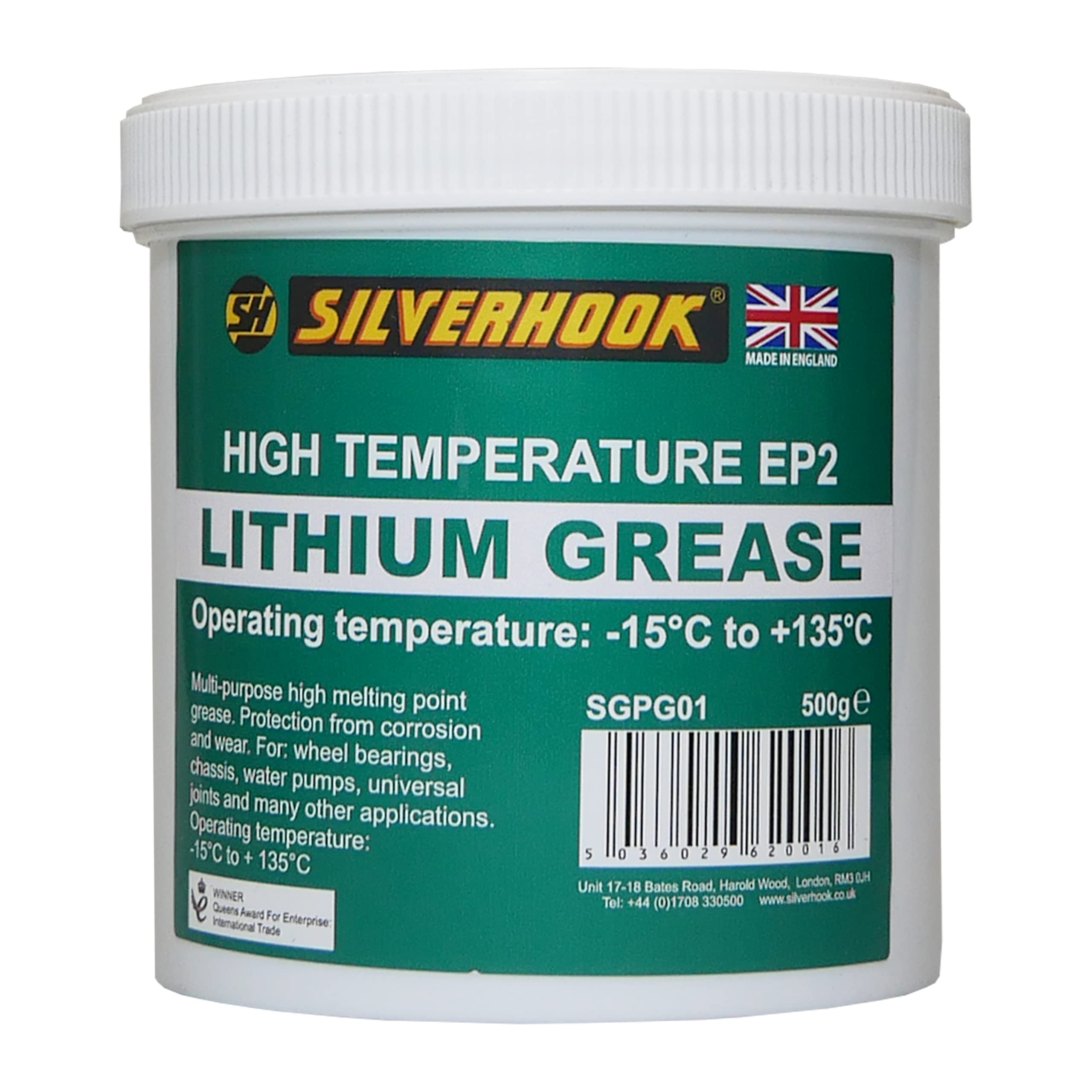 SILVERHOOK Lithium Grease Tub 500g