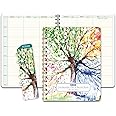 Elan Publishing Company HARDCOVER Combination Plan and Record Book: One efficient 8.5" x 11" Book for Lesson Plans and Grades Combines W101 and R1010 with Bonus Clip-in Bookmark (Tree Seasons)