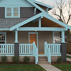 Glidden Total 1 gal. Kingston Aqua/Aqua-Blue