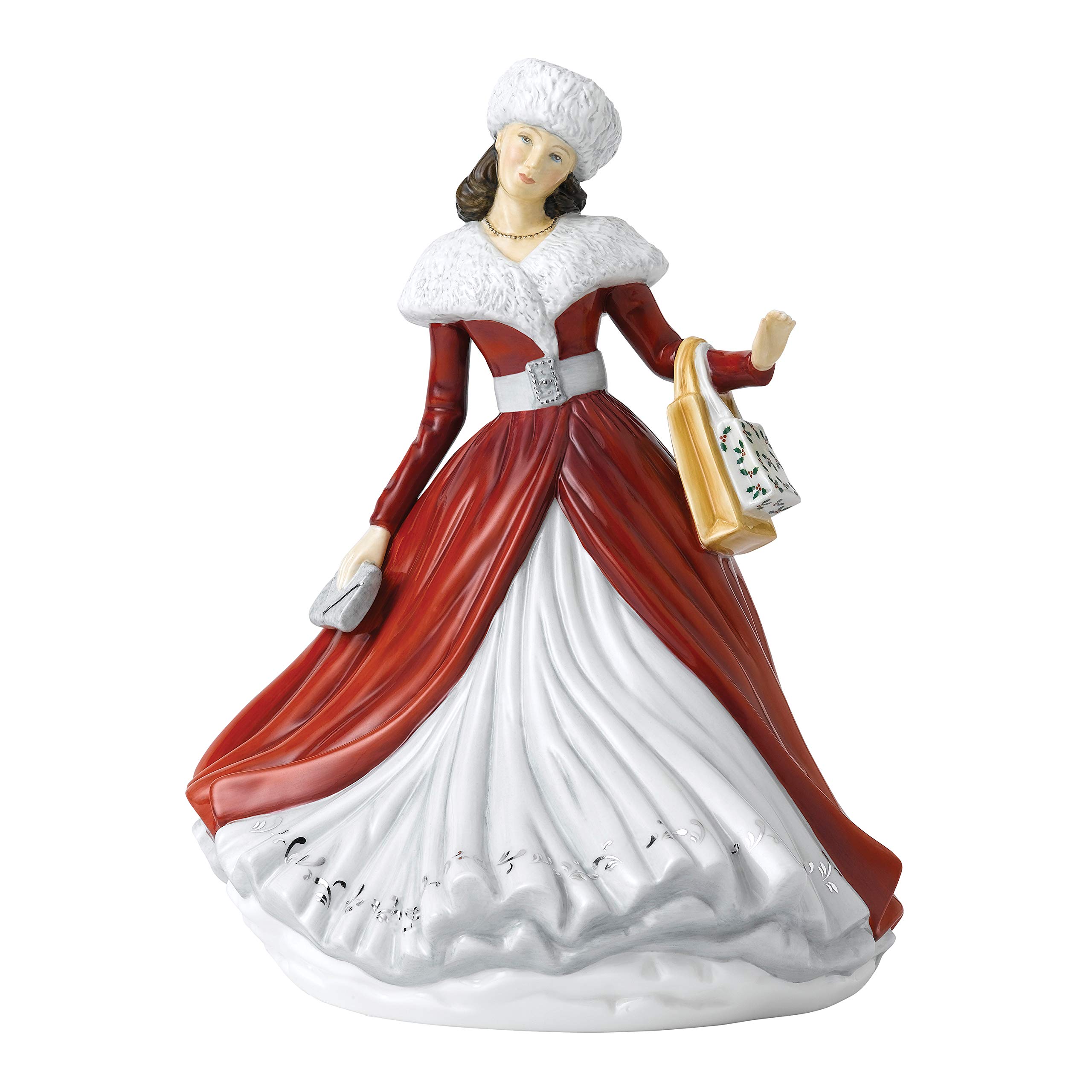 Royal Doulton Annual Christmas 40033968 Figure of The Year 2019, Fine Bone China, Multi, 17cm
