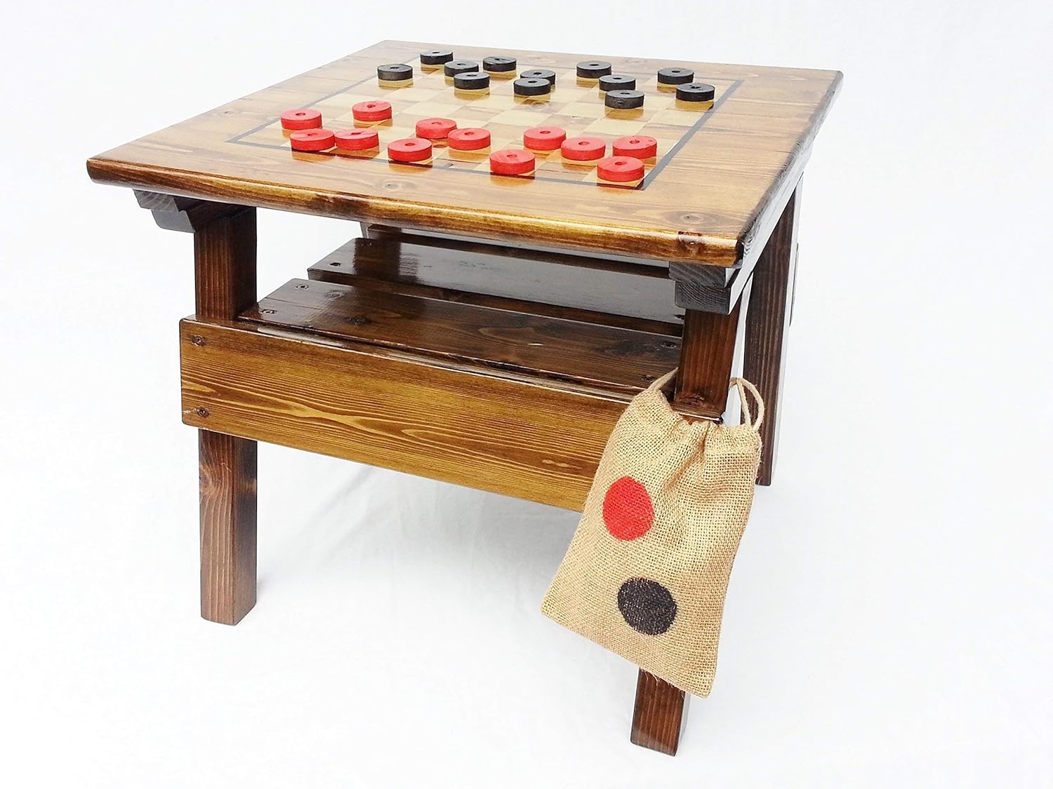 Activity Table Outdoor Wooden Game 
