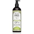 Shea Terra Organics Nilotik’ Shea Butter Ultra-Rich Lotion – Coconut Lemongrass | Natural Daily Moisturizer High in Vitamins & Minerals with Antiseptic & Astringent Properties for Glowing Skin – 16 oz
