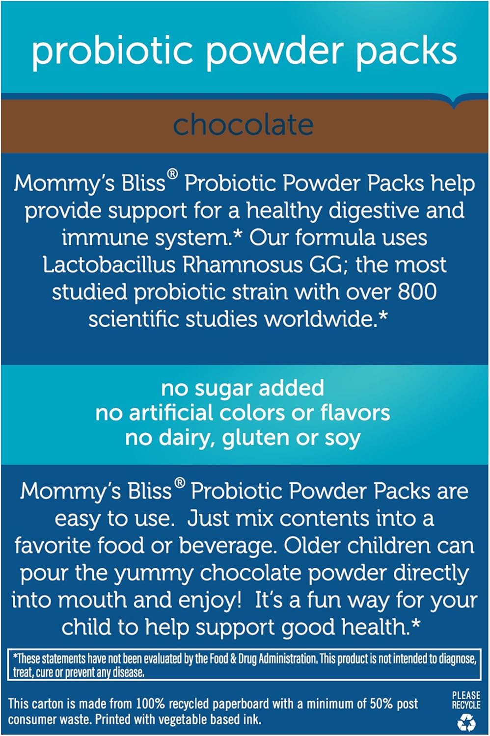 mommy's bliss probiotic powder