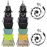 INOGIH Bag-Organizer Rack-Purse Handbag-Hanger Holder-Storage Over The Door Closet(Rack for Handbags/2 pcs Hold 20 Bags)