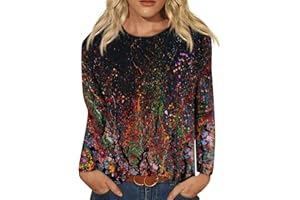 LPIGOH Long Sleeve Shirts for Women Dressy Casual Crew Neck Tops Fall Fashion 2024 Plain Fitted Basic Tee Tunic Tops Blouse