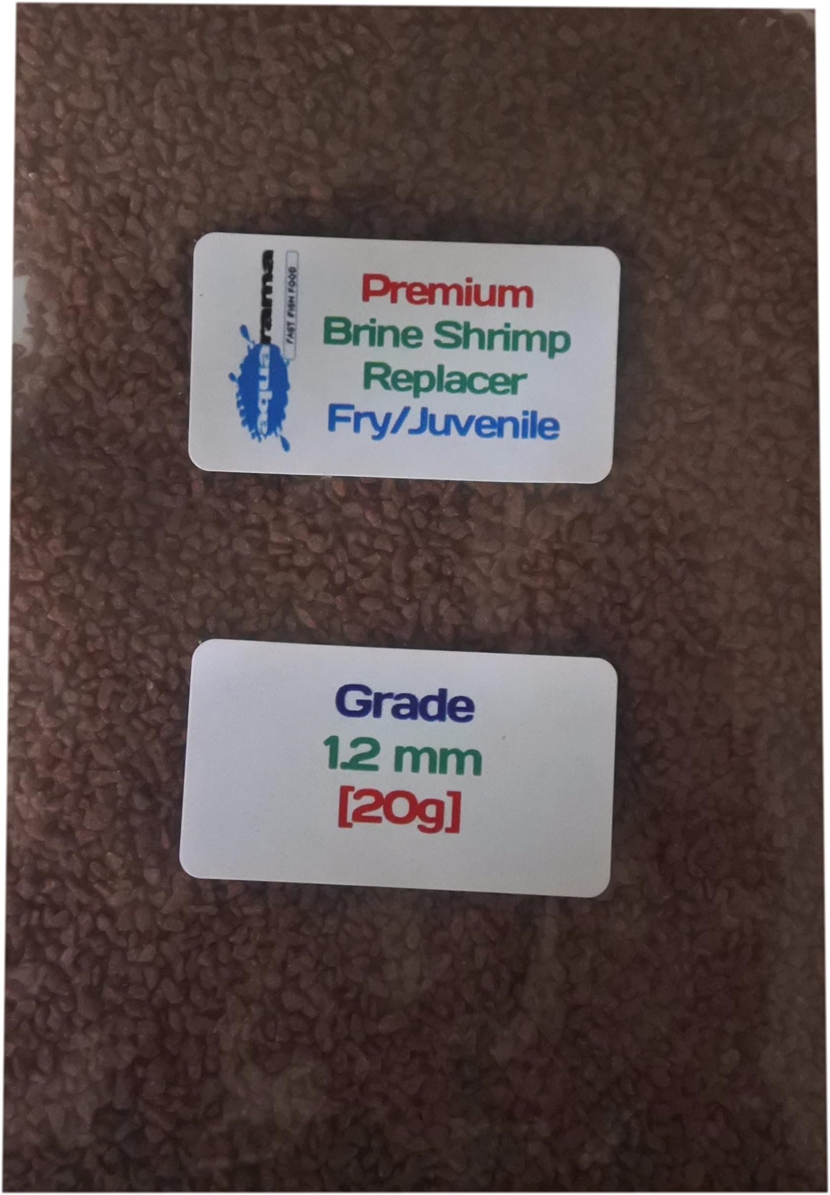 Brine Shimp (Artemia) Replacement Fry Fish Food (Coarse 1.2mm (20g))