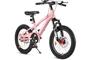 ONLYGU Kids Bike-18 20 Inch Bike for Boys and Girls Bicycle with Adjustable Seat and Handbrake, Bikes for Kids 7-13