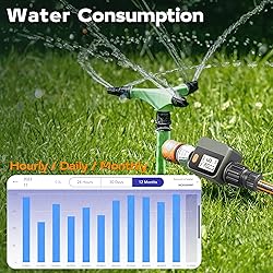 Diivoo WiFi Water Flow Meter, Smart Flow Meter for