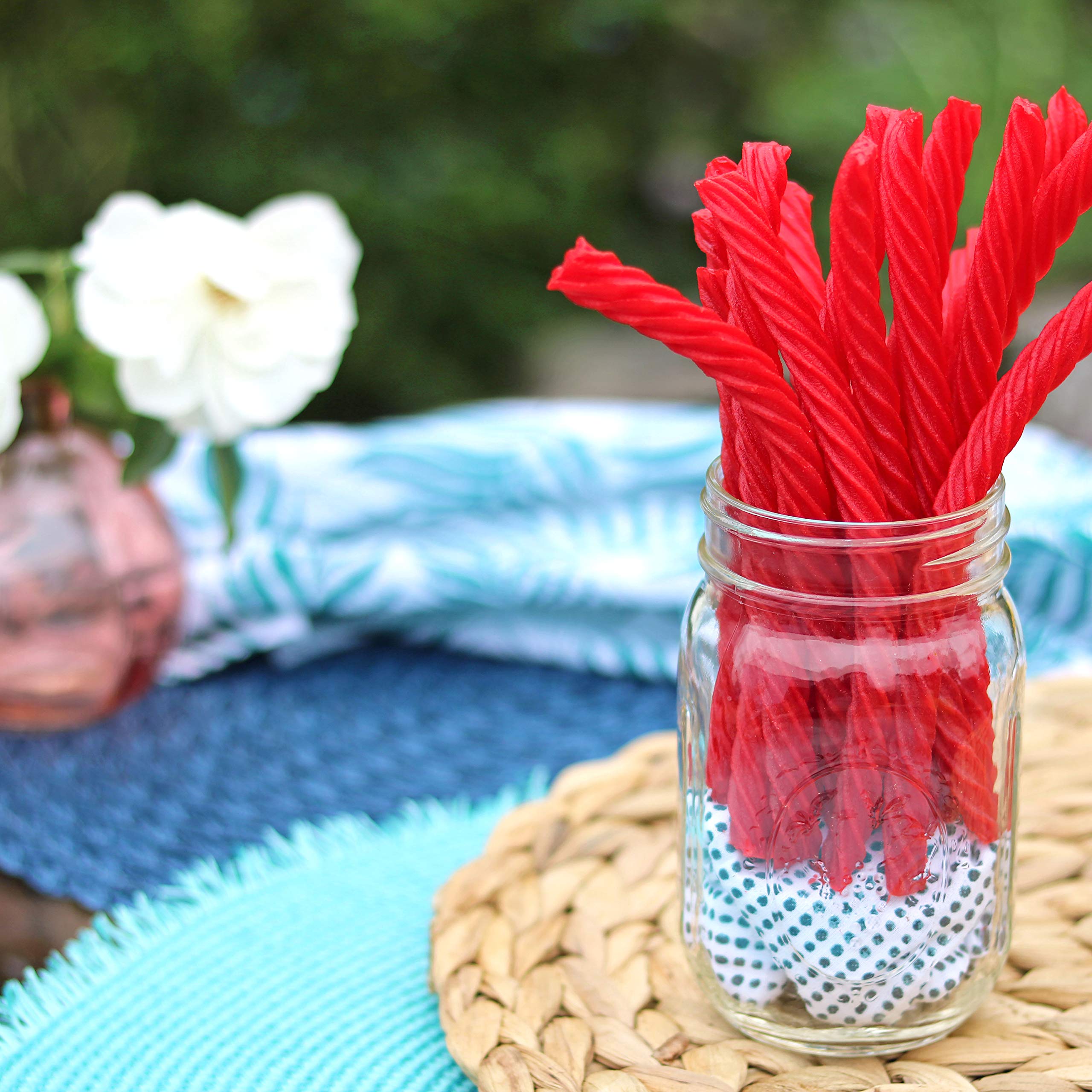 Red Vines Licorice, Original Red Flavor, 5oz Tray, Soft & Chewy Candy