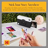 Kodak Printomatic Full-Color Instant Print Camera 5MP Zink 2x3 Sticky-Back view 5