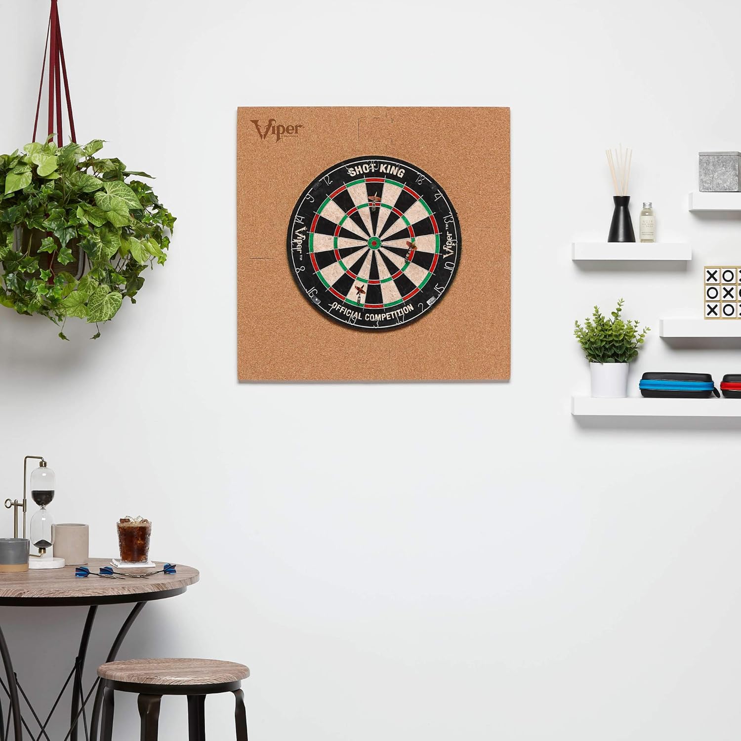 Viper by GLD Products Wall Defender II Dartboard Surround Cork : Sports & Outdoors