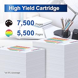 210X Toner Cartridges 4 Pack High Yield Compatible