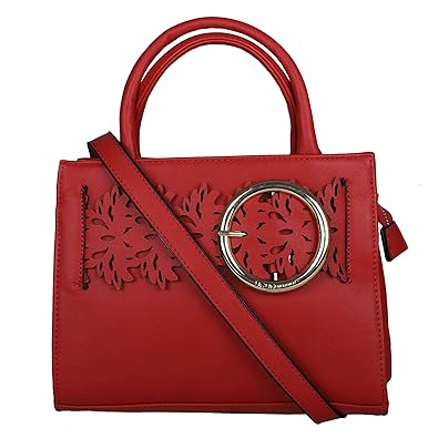 BCBGMAXAZRIA Womens Satchel (Red)