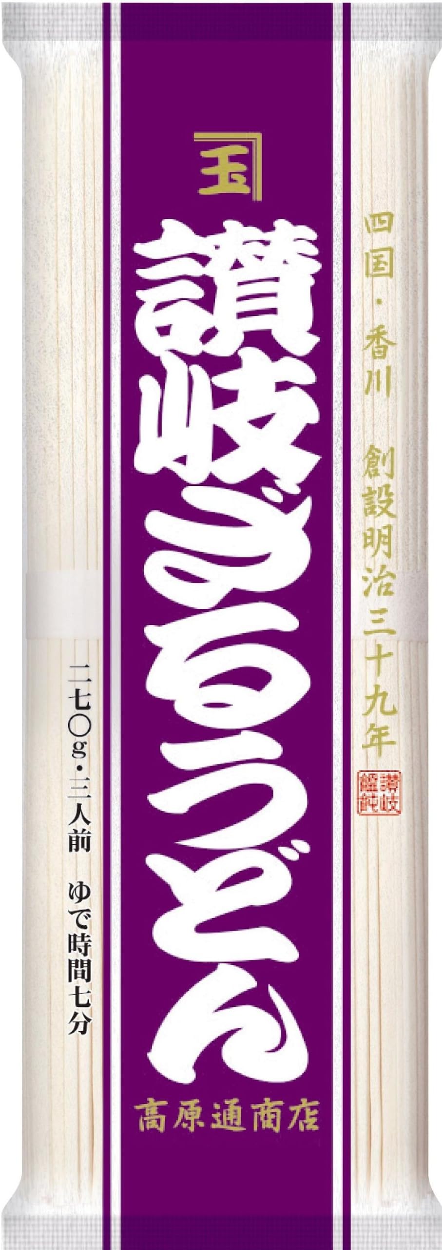 270gX5 pieces and plateau trade shop Sanuki Udon Zaru