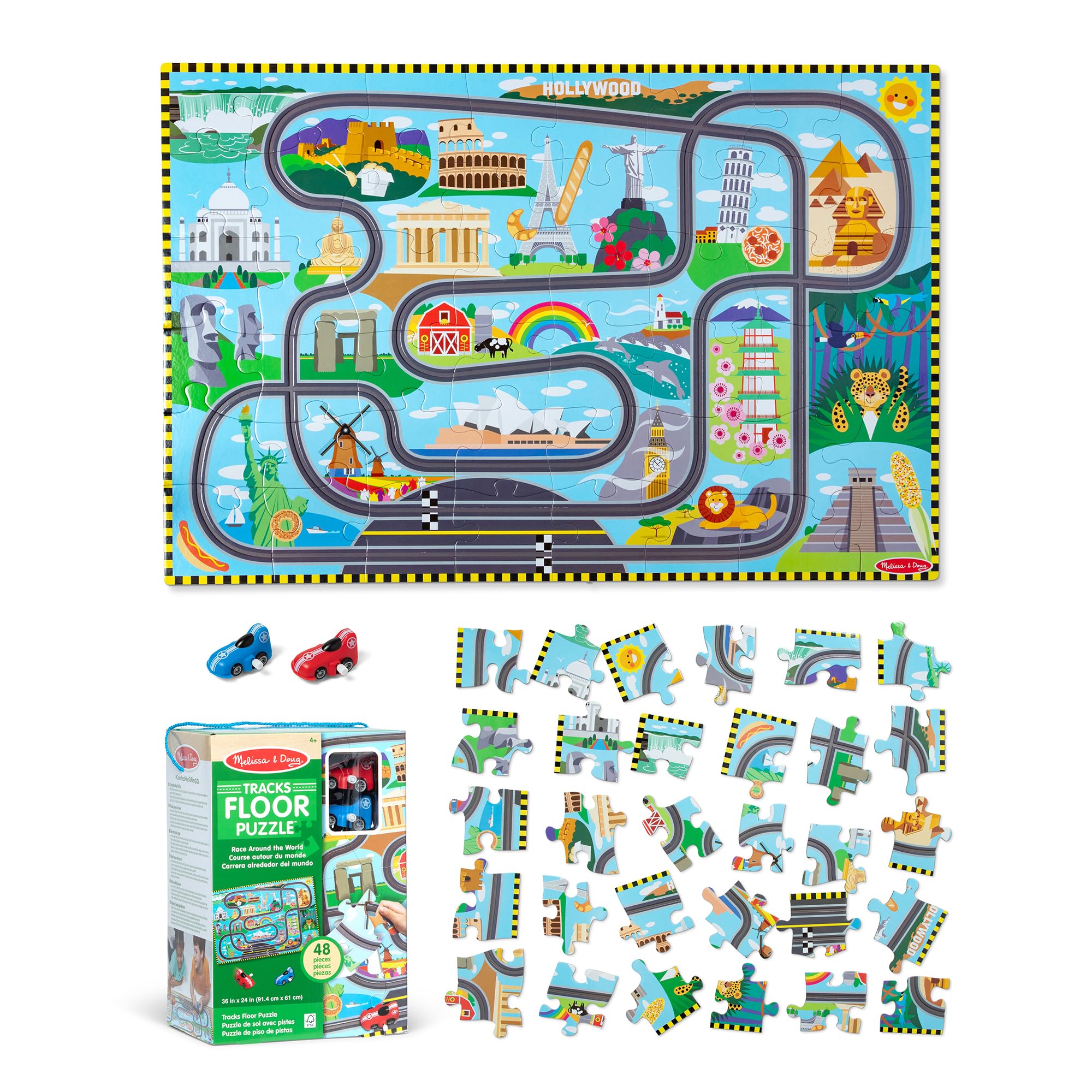 Melissa & Doug Race Around the World Tracks