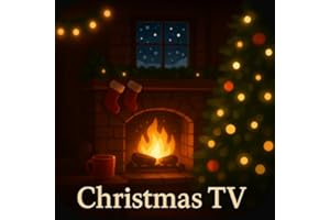 Christmas TV Screensaver – Cozy Fireplace & Winter Backgrounds for Fire TV