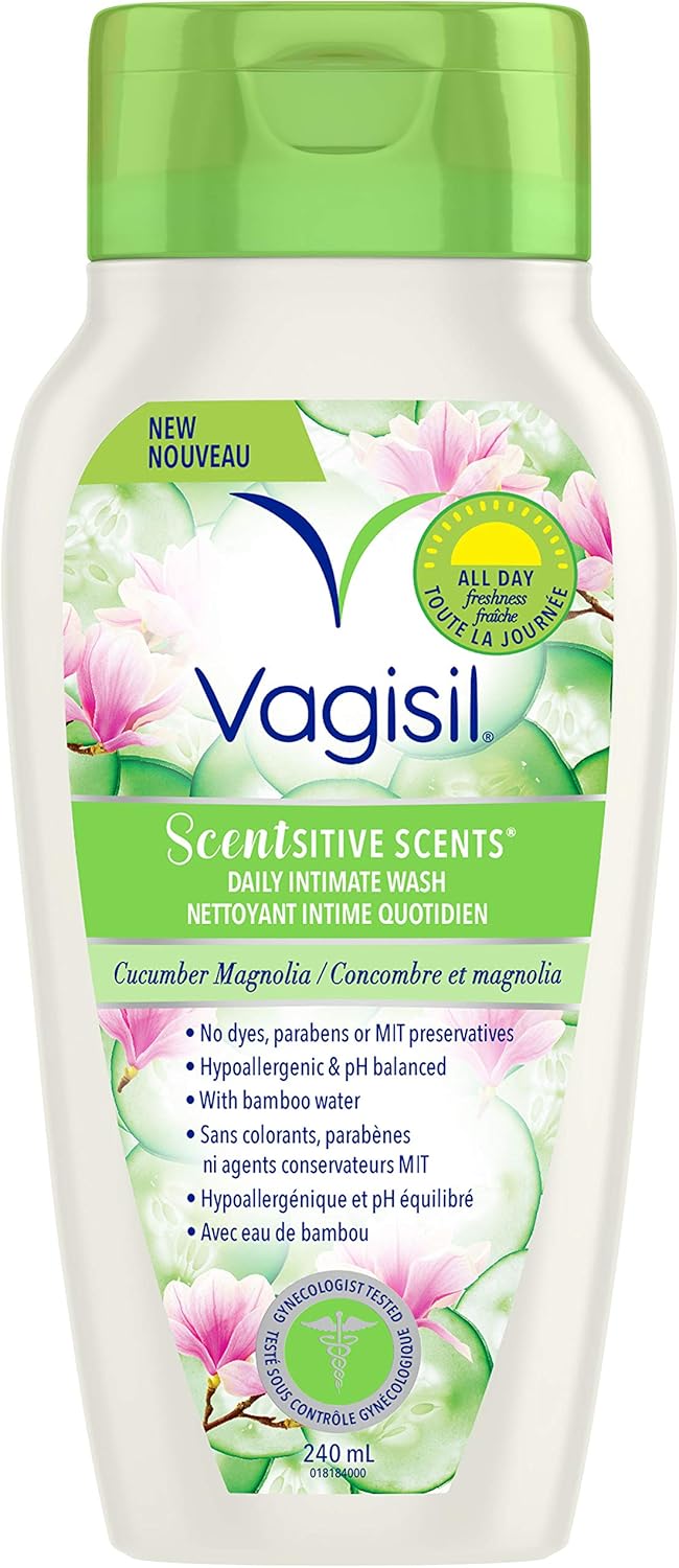 VAGISIL Scentsitive Scents Cucumber Magnolia Daily Intimate Feminine